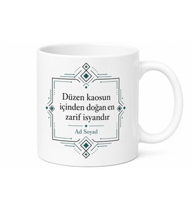 Obsesif Kompulsif Düzen Hastasına Simetri Kuralı Kupa Bardak Hediye