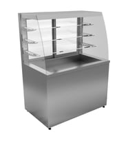 Öztiryakiler Etd-25n12 Self Servis Nötr Teşhir Dolabı, 120x75x160 Cm