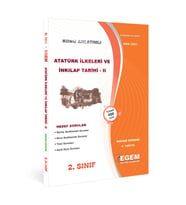 Egem Eğitim Yayınları Açık Öğretim Atatürk Ilke Ve Inklapları 2 Konu Anlatımlı Soru Bankası (Çok Renkli)