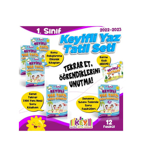 Key Yayınları 1.sınıf Keyifli Yaz Tatil Seti 2022-2023 Yeni Baskı