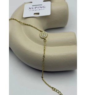 Xuping Gold Taşlı Zincir Bileklik 25 -xpb34