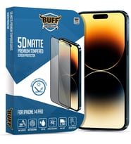 IPhone 14 Pro 5D Matte Ekran Koruyucu, Buff Labs