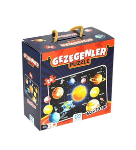 Mulvxurg  Urg02 5026 , Gezegenler / 24 Parça Puzzle / +3 Yaş (Mulvix)