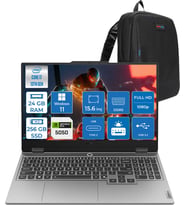 Lenovo Loq 15IRX10 Intel® Core I7-13700HX 24GB Ddr5 256GB SSD 15.6" 8GB/RTX5050 100W (1920X1080) IPS 300NITS 144Hz, G-Sync® WIN11HOME Gaming BILG.83JE00KMTRH01+ZETTAÇANTA