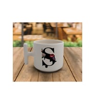 Latte & Espresso El Yapımı 'ş' Baş Harf Kupa T Kulp Kupa 200 Ml