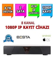 MCG NVR-5108 NVR IP 8 Kanal Kamera Kayıt Cihazı - ESEECLOUD