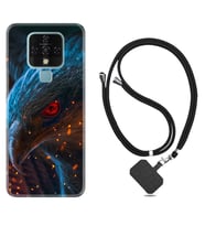 Tecno Camon 16 18P Pova Kılıf Boyun Askılı Silikon Şahin 1756