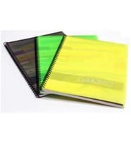 GIPTA CHROMO SPİRALLİ PP. KAPAK A5 80YP. ÇİZGİSİZ DEFTER - 1980