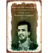 Retro Ahşap Poster