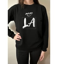 PARS BLACK EDITION ANKARA TASARIM ÖZEL BASKILI UNISEX SWEATSHIRT (Siyah)