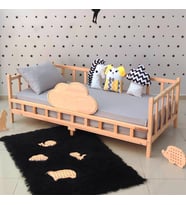 Markaawm Montessori Yatak Bulut Karyola Çocuk ve Bebek Beşiği 60X120 (Karışık)