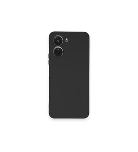 Vivo Y16 Kılıf Nano İçi Kadife Silikon - Siyah