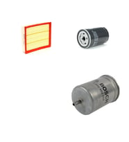 Bosch Filtre Bakım Seti Volkswagen Passat 1.6 Benzin 2001-2005 Hava + Yağ f. + Yakıt Filtre Bosch