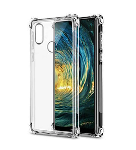 Huawei Y6S 2019 Shock Absorbing Darbe Emicili Şeffaf Silikon Kılıf