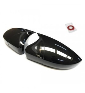 Sts Oto Aksesuar Peugeot 208 2012-2018 Uyumlu Batman Yarasa Ayna Kapağı Piano Black Abs Plastik