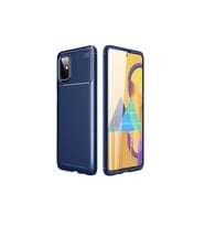 Samsung Galaxy M51 Uyumlu Kılıf Zore Negro Silikon Kapak (Lacivert)