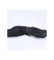 Siyah Renk Çile Kağıt İp Çanta Ipi Supla Ipi No:12 - (550-600 gr)