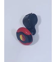 Kırmızı-Siyah Dönebilen Vites Topuzu Sarı Kırmızı Stickerlı