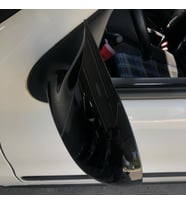 Sts Oto Aksesuar Fiat Palio 2010-2012 Batman Yarasa Ayna Kapağı Piano Black ABS Plastik