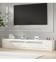 T008 ARYA LED IŞIKLI TV SEHPASI SET, EV-OFİS