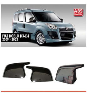 Fiat Doblo 2009-2022 Uyumlu Batman Yarasa Ayna Kapağı