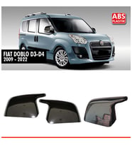 Fiat Doblo 2009-2022 Uyumlu Batman Yarasa Ayna Kapağı