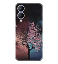 Vivo Y17S Kılıf Resimli Desenli Silikon Platinium Series Heaven Tree 1859