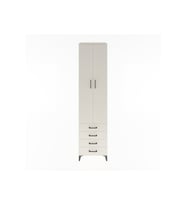 Hyperion Dolap 5 Raflı 4 Çekmeceli 2 Kapaklı 60x44x243 Aytaşı-Aytaşı