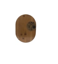 BAMBOO AYAKLI OVAL GENİŞ SUNUMLUK 30X22,1,2CM KÜÇÜK