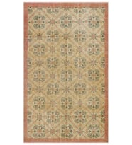 Benzersiz Eskitme El Yapımı Halı 154x253 cm 10139