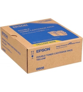 Tonersepeti Epson C9300 C13S050606 Orjinal Sarı Toner 2'Li