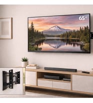 65 İnç ve 32 İnç - 65 İnç Sabit TV Askı Aparatı - LCD LED TV Uyumlu - 82-165 cm