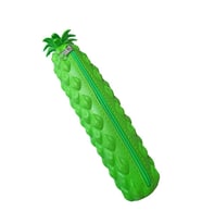 Silikon Ananas Kalemlik Yeşil 1 Adet Silikon Kalem Kutusu Eğlenceli Sevimli Ananas Figürlü Hediyelik Kalemlik