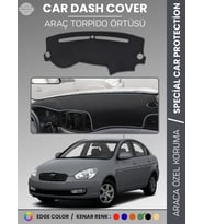 HYUNDAİ ACCENT (2006-2011) Torpido Örtüsü Kaymaz Tam Uyum Çatlamayı Önler Kolay Montaj