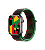 Apple Watch Ultra 49mm Uyumlu Kordon Hasır Örgü Cırt Cırtlı Terletmeyen Zore KRD-03 Kumaş Kayış (Siyah)