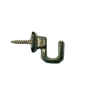 Vidalı Kanca, Askı Küçük - 15x18mm, Sarı - 100 Adet
