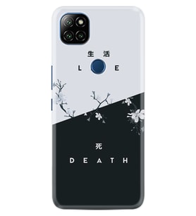 Casper E30 F20 X20 Kılıf Desemli Silikon Life and Death 1339
