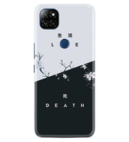 Casper E30 F20 X20 Kılıf Desemli Silikon Life and Death 1339
