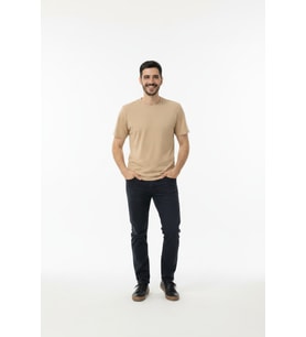LUXIC CORE unisex Basic Tişört %100 Pamuk Bisiklet Yaka Rahat Kesim