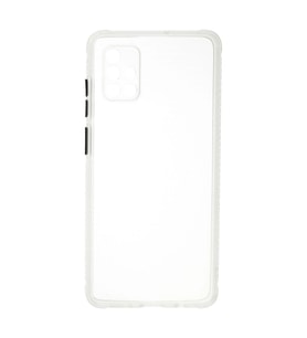 Samsung Galaxy A71 Kılıf Miami Şeffaf Silikon - Şeffaf