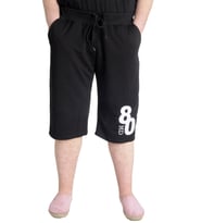 Mode XL Büyük Beden Erkek Kapri MD 23506 Siyah