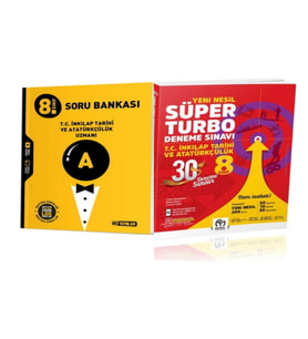 8. Sınıf T.C. İnkılap Tarihi Ve Atatürkçülük Uzmanı +Turbo Deneme Sınavı