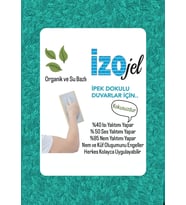 Organik İpek Sıva -  İZO-011 - Dekoratif Yalıtım Sıvası - Ses & Isı & Nem Yalıtımı  - 4 m2