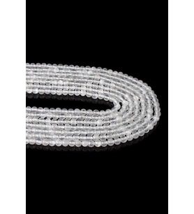4 MM Selenit Taşı Dizi (Beyaz)