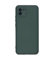 Galaxy A03 Kılıf Nano İçi Kadife  - Koyu Yeşil