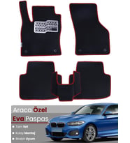 BMW 1 SERİSİ F20 (2017) Uyumlu EVA Paspas Tam Set–Araca Özel,Su Geçirmez,Kolay Montaj