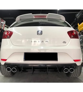 Seat İbiza 2008-2016 Difüzör Lüx Tip İthal Ultra Parlak Siyah Difizör