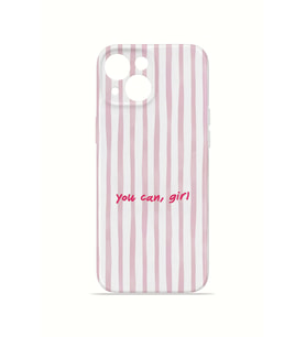 iPhone 13 Vorian İnce Kamera Korumalı Mika Kılıf You Can Girl