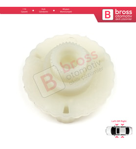Alfa Romeo 159 939 2005-2011 4/5 Kapı 71740175 71740121 İçin Cam Kriko Motor Tamir Dişli Frezesi