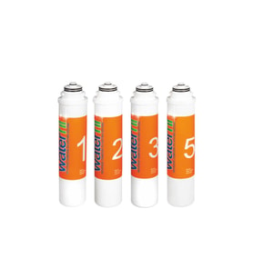 Uyumlu Waterfil Su Arıtma Filtre 4lü Filtre Seti
